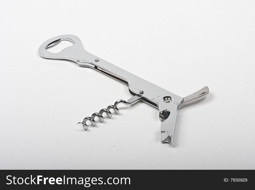 Multifunctional bottle opener with corkscrew and can opener