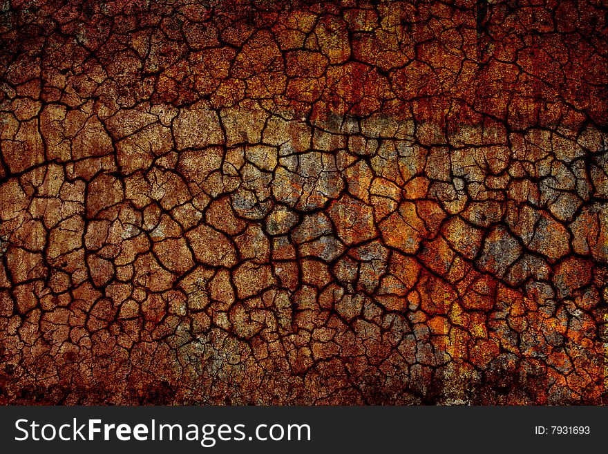 A grungy dry ground texture