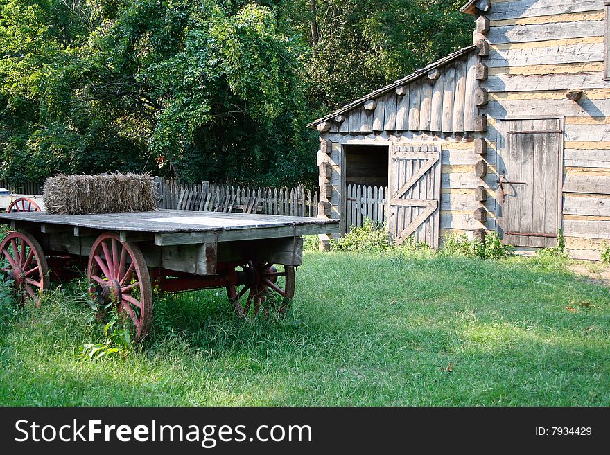 Vintage farm or cabin