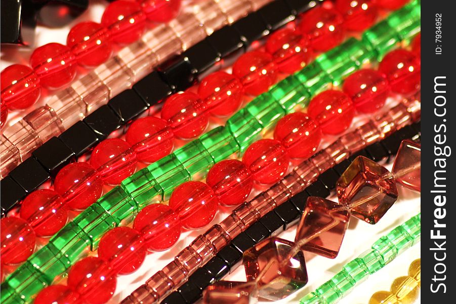 Colourfull Bead Strips