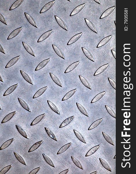 Background made of textured metal. Background made of textured metal