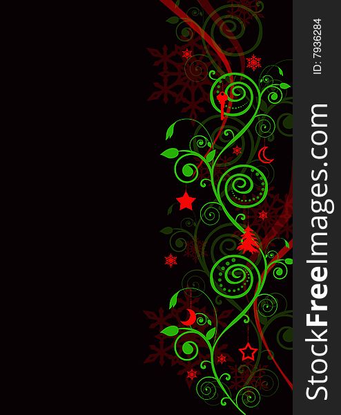 Christmas abstraction