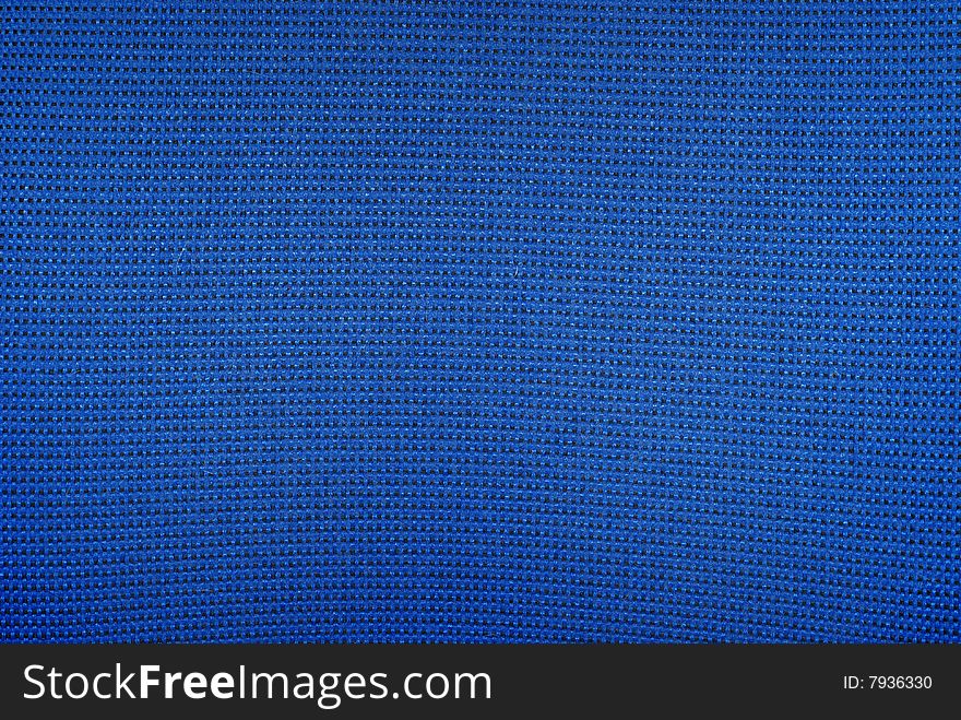 Blue textile textured background with rough threads. Blue textile textured background with rough threads