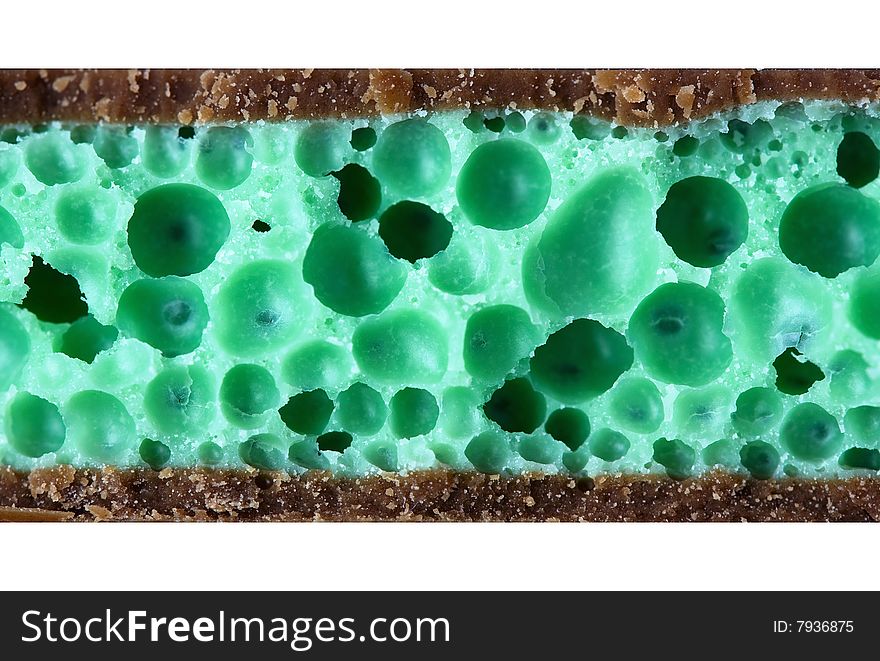 Green Chocolate Bubbles