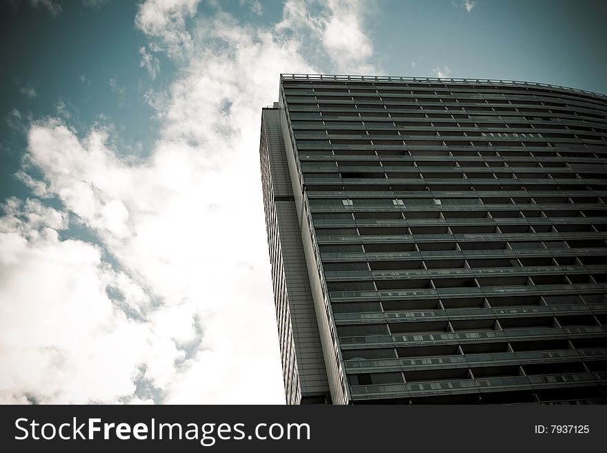 Donau City Tower in Vienna Austria