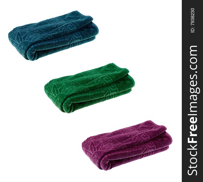 Three color towels