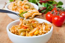 Healthy Bowls Of Delicious Pasta Stock Images Healthy Bowls Of Delicious Pasta Stock Images