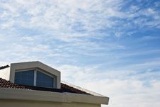 Roof Royalty Free Stock Photography Roof Royalty Free Stock Photography