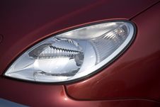 Car Headlight Royalty Free Stock Images