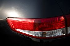 Car Tail Lights Royalty Free Stock Photography Car Tail Lights Royalty Free Stock Photography