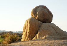 Boulders In Joshua Tree National Park Royalty Free Stock Images Boulders In Joshua Tree National Park Royalty Free Stock Images