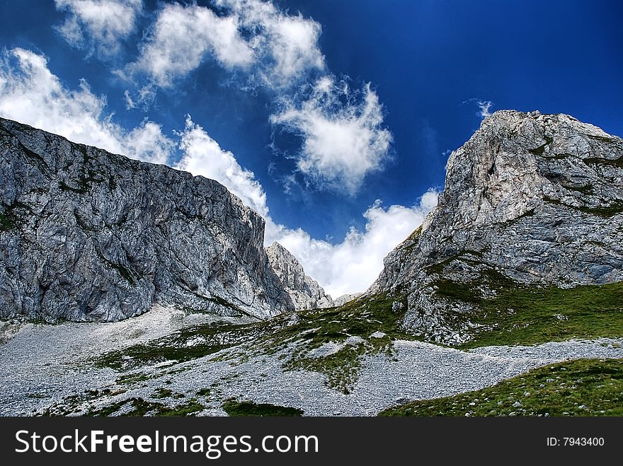 Durmitor mountain in Montenegro, Europe