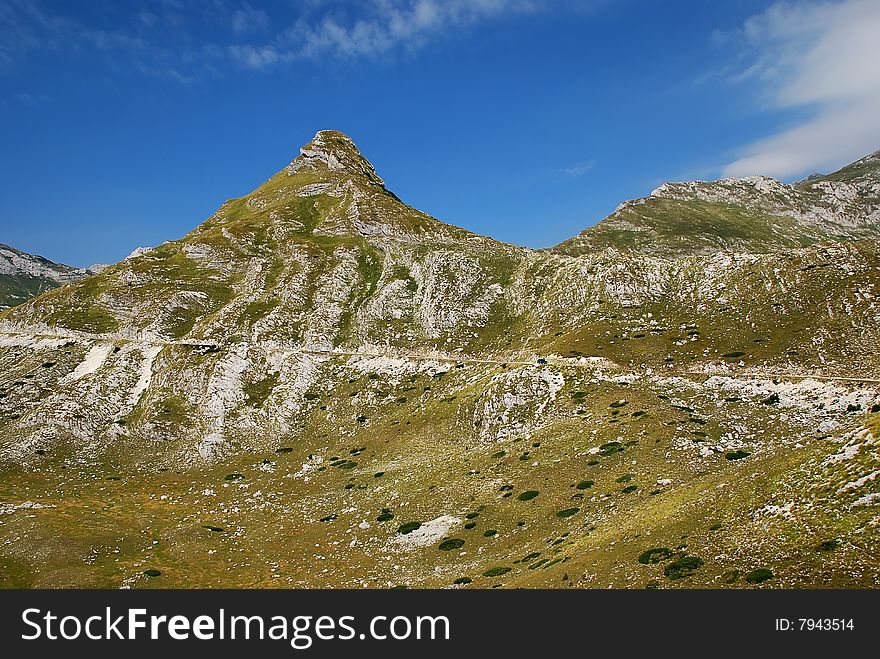 Durmitor mountain in Montenegro, Europe