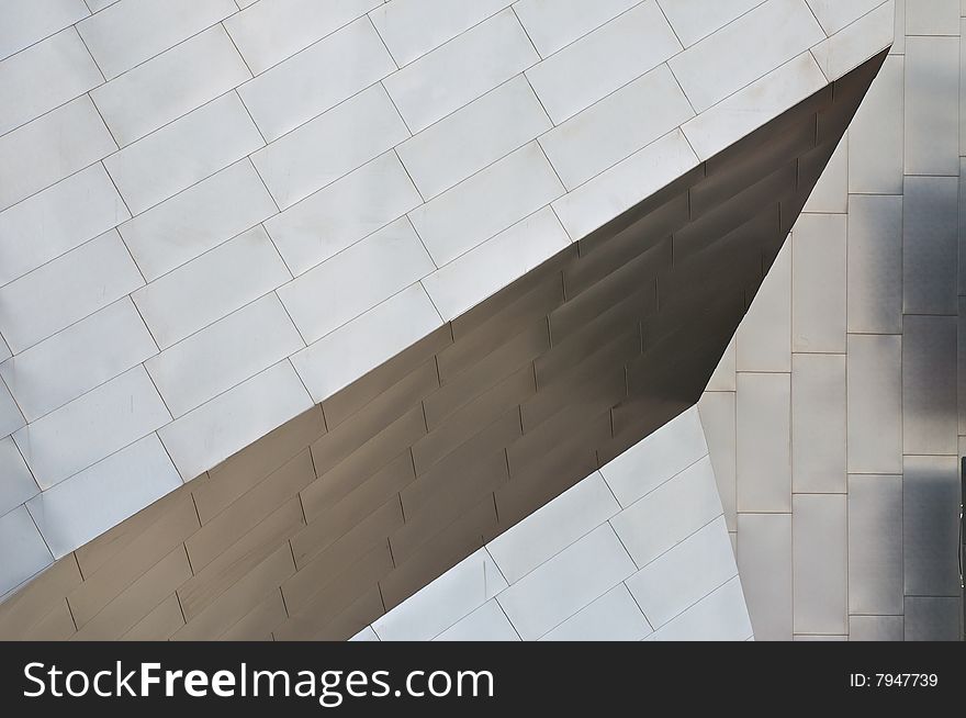 Titanium Roof Architectural Detail in Chicago