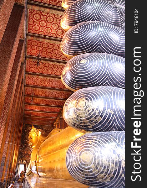 Reclining Buddha, Wat Pho, Bangkok, Thailand