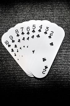 Playing Cards Royalty Free Stock Photography