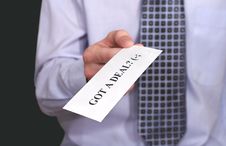 Got A Deal - Suggestion. Royalty Free Stock Photos Got A Deal - Suggestion. Royalty Free Stock Photos