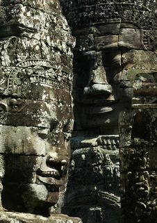 Cambodia Smile Of Bayon Wat,Siem Riep Royalty Free Stock Photos Cambodia Smile Of Bayon Wat,Siem Riep Royalty Free Stock Photos