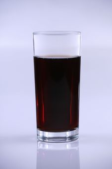 Soda Pop In Tall Glass Royalty Free Stock Photography Soda Pop In Tall Glass Royalty Free Stock Photography