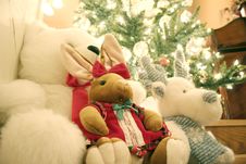 Stuffed Animal Christmas Stock Images Stuffed Animal Christmas Stock Images