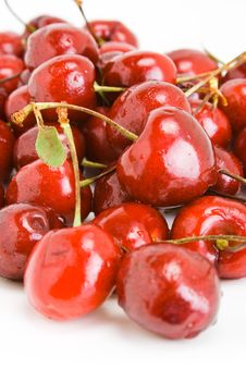 Succulent Cherries. Royalty Free Stock Photography