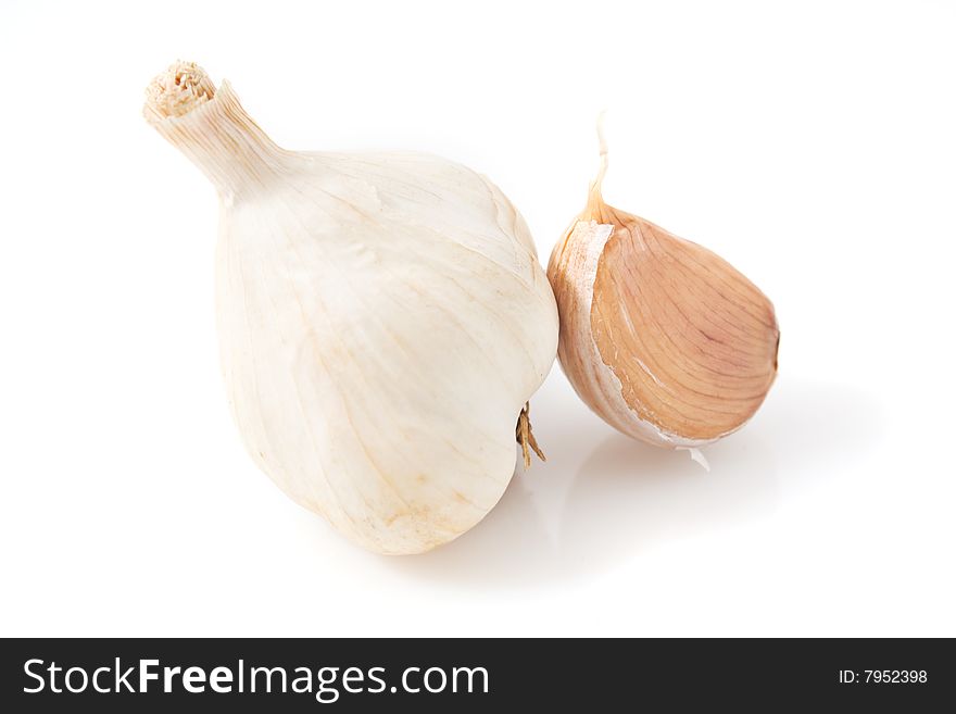 Garlic Bulb Vegetable Food