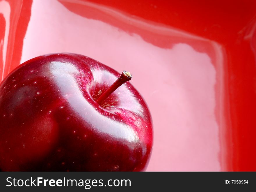 Red apple