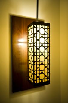 Decorative Lamp Shade Royalty Free Stock Photos