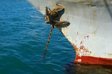 Rusty Anchor And Chain Stock Images Rusty Anchor And Chain Stock Images