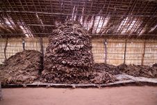 Heaps Of Dry Tobacco Leaves Royalty Free Stock Photo Heaps Of Dry Tobacco Leaves Royalty Free Stock Photo