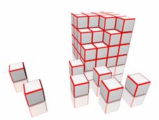 Many Cubes Stock Photos Many Cubes Stock Photos