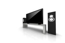 Home Theater / High Definition Television Stock Images Home Theater / High Definition Television Stock Images