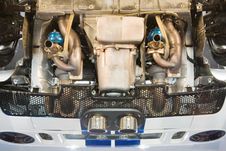 Car Engine From Below Stock Photo Car Engine From Below Stock Photo