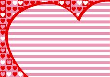 Different Hearts And Stripes Stock Image Different Hearts And Stripes Stock Image