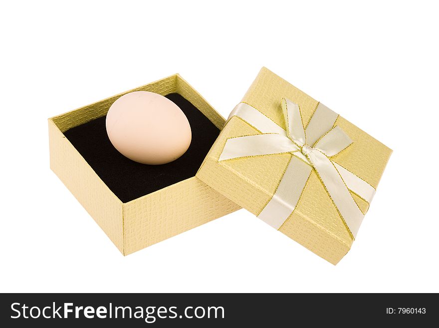 Egg With Gift Box