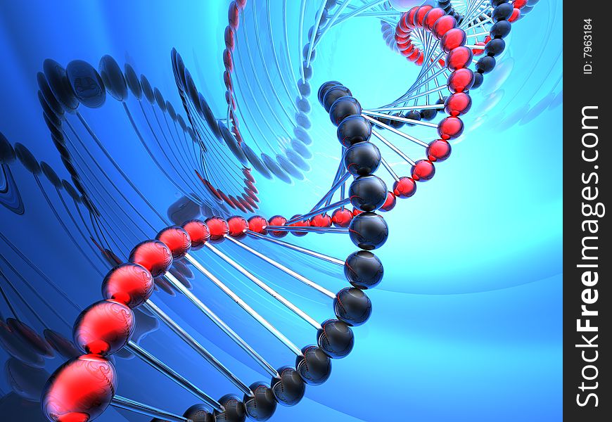 Render Of DNA