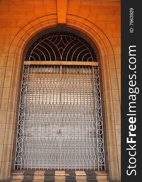 Doorway Of Old Building