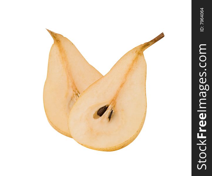 Sections Of Pear