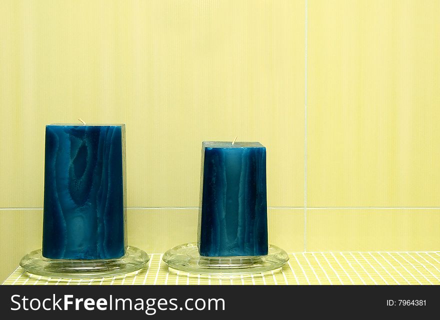 Candles In Bathroom