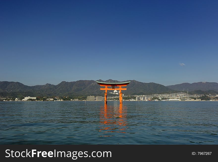 Itsukushima Shrine - Miyajima Hiroshima Japan. Itsukushima Shrine - Miyajima Hiroshima Japan