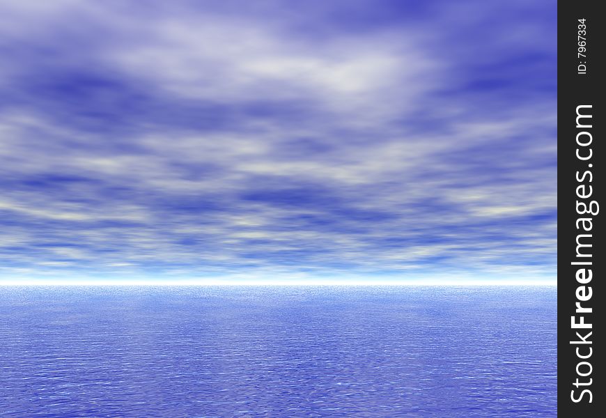 Sea And Sky View