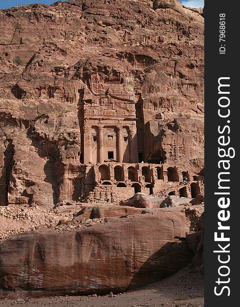One of many palaces of Petra