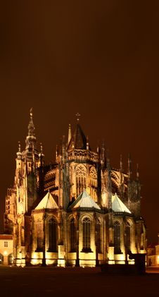 St. Vitus Cathedral Royalty Free Stock Photography St. Vitus Cathedral Royalty Free Stock Photography