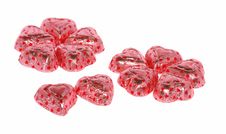 Valentine Heart Sweets Flowers Royalty Free Stock Image Valentine Heart Sweets Flowers Royalty Free Stock Image