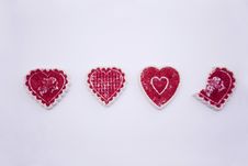 Valentine S Day Cookies Stock Photography
