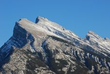 Mountain In Rockies Royalty Free Stock Photo