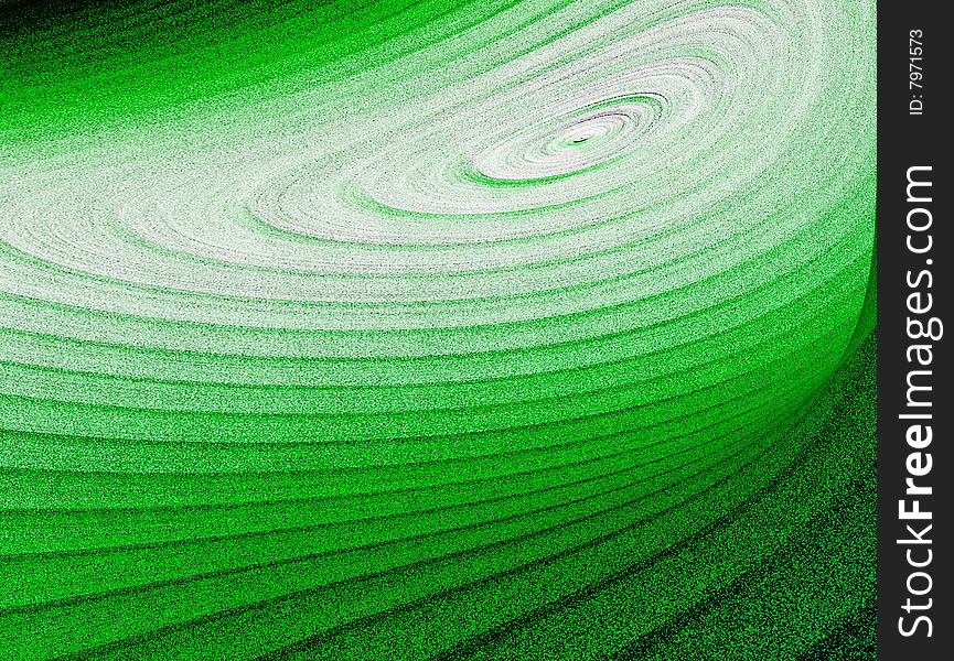 Green striped background