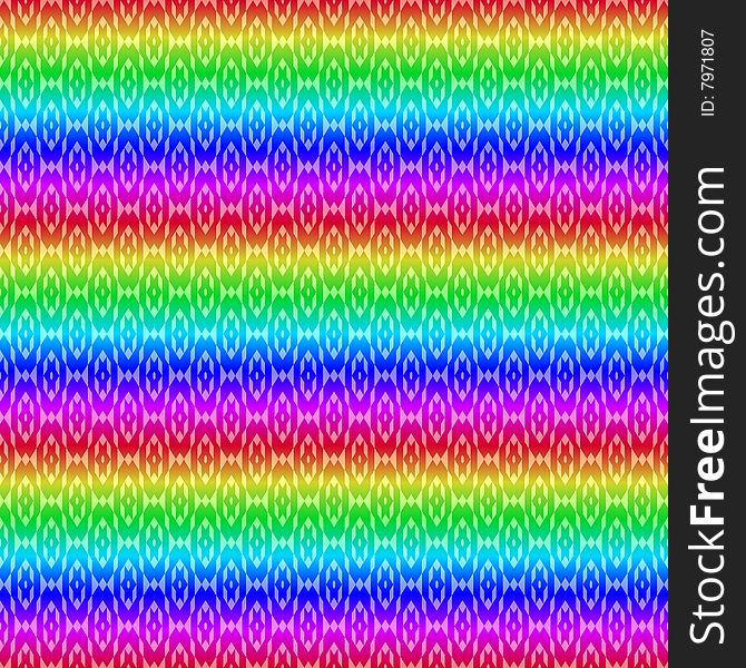 Rainbow, stars background, tiles seamless as a pattern. Rainbow, stars background, tiles seamless as a pattern