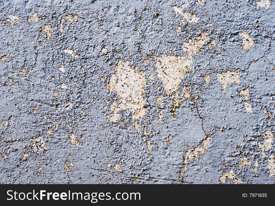 Grunge background with old grey paint on creamy concrete. Grunge background with old grey paint on creamy concrete