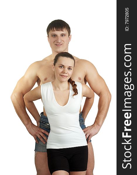 Fitness Man And Fitness Woman